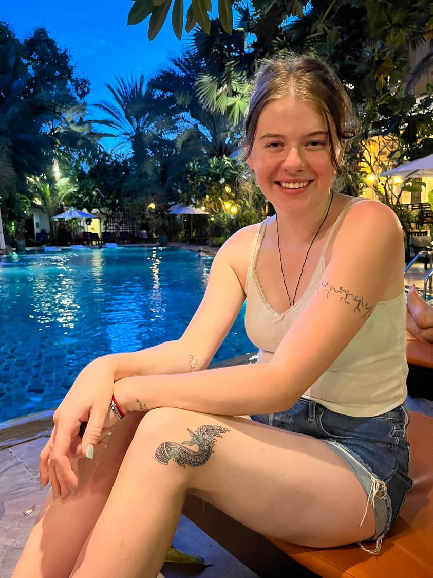 Sophia's tattoo