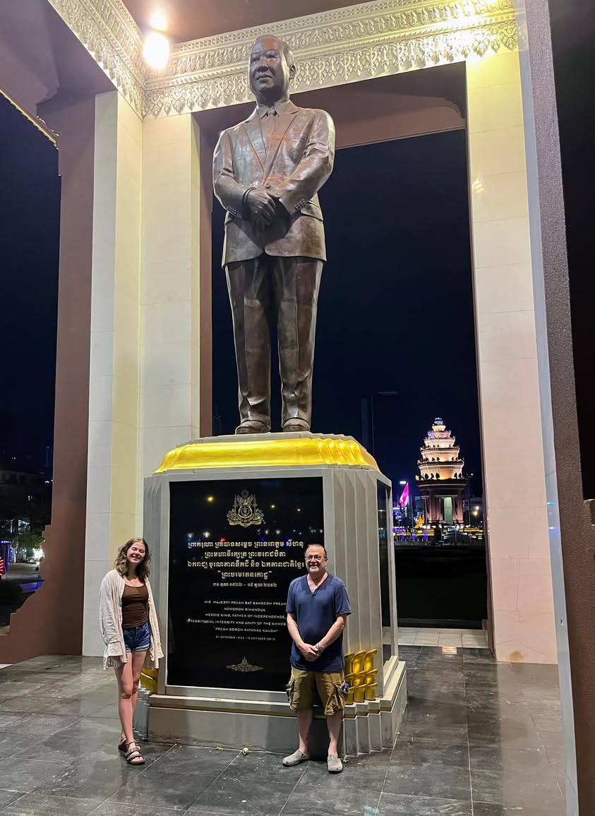 Norodom Sihanouk monument