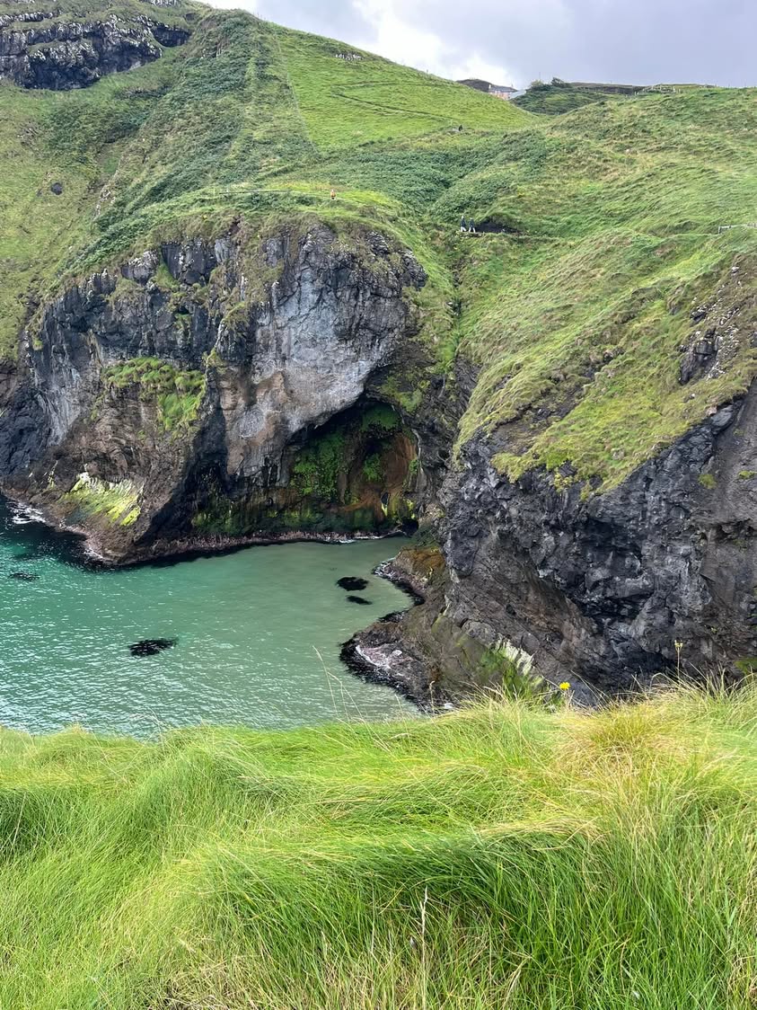 View from Carrick-a-Rede Island